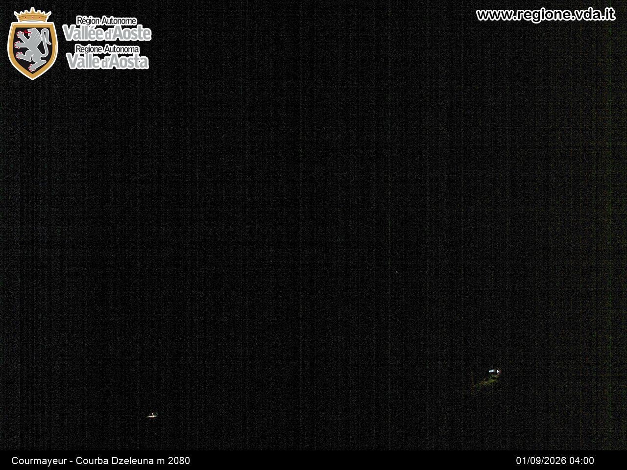 Archived image Webcam Courmayeur in the Aosta Valley