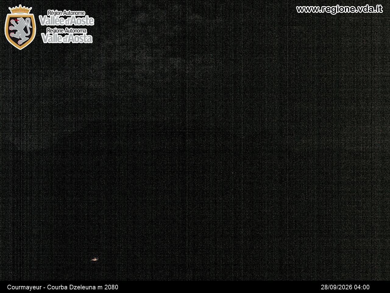Archived image Webcam Courmayeur in the Aosta Valley