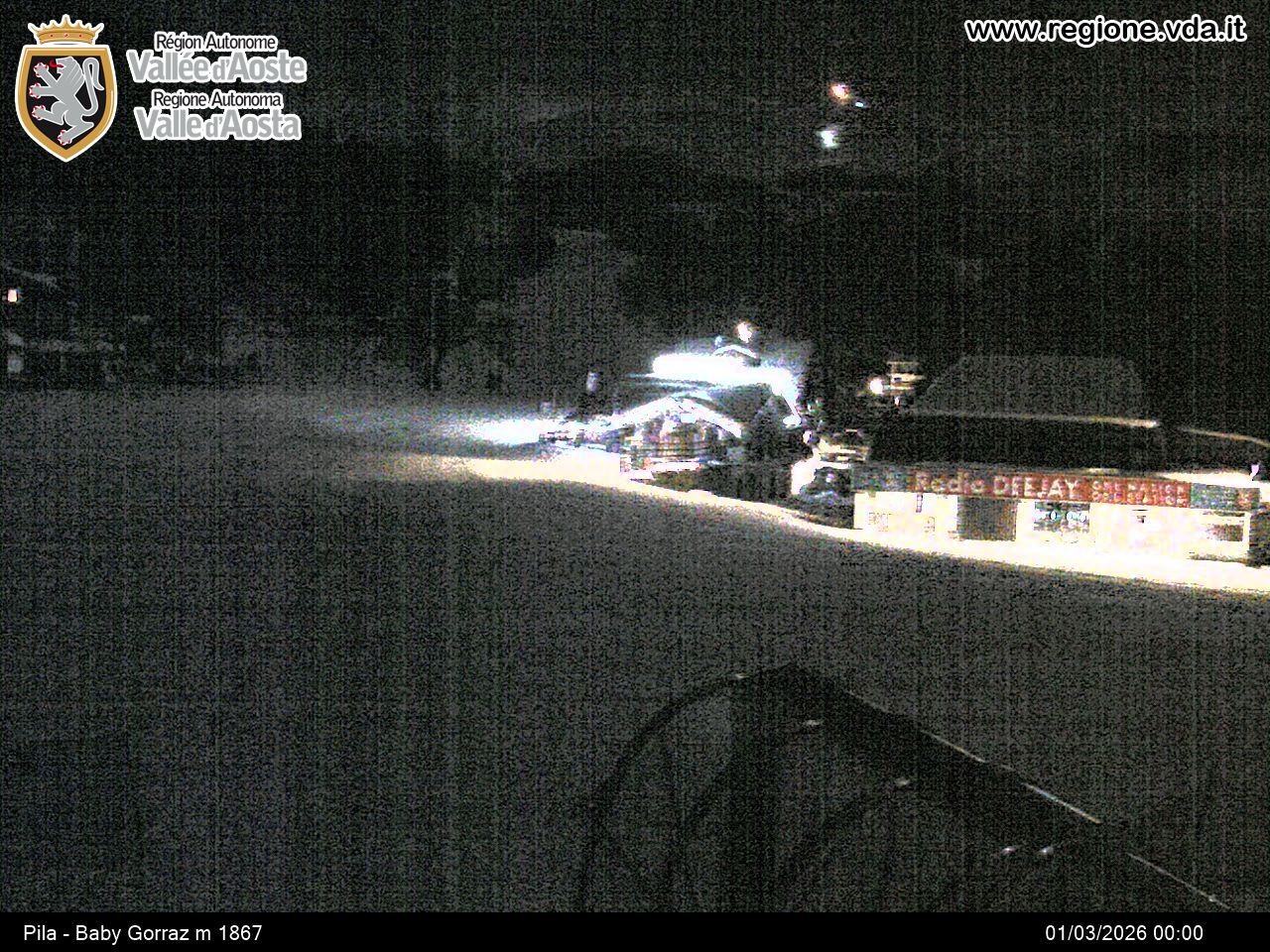 Archived image Webcam mountain station Baby Gorraz, Pila