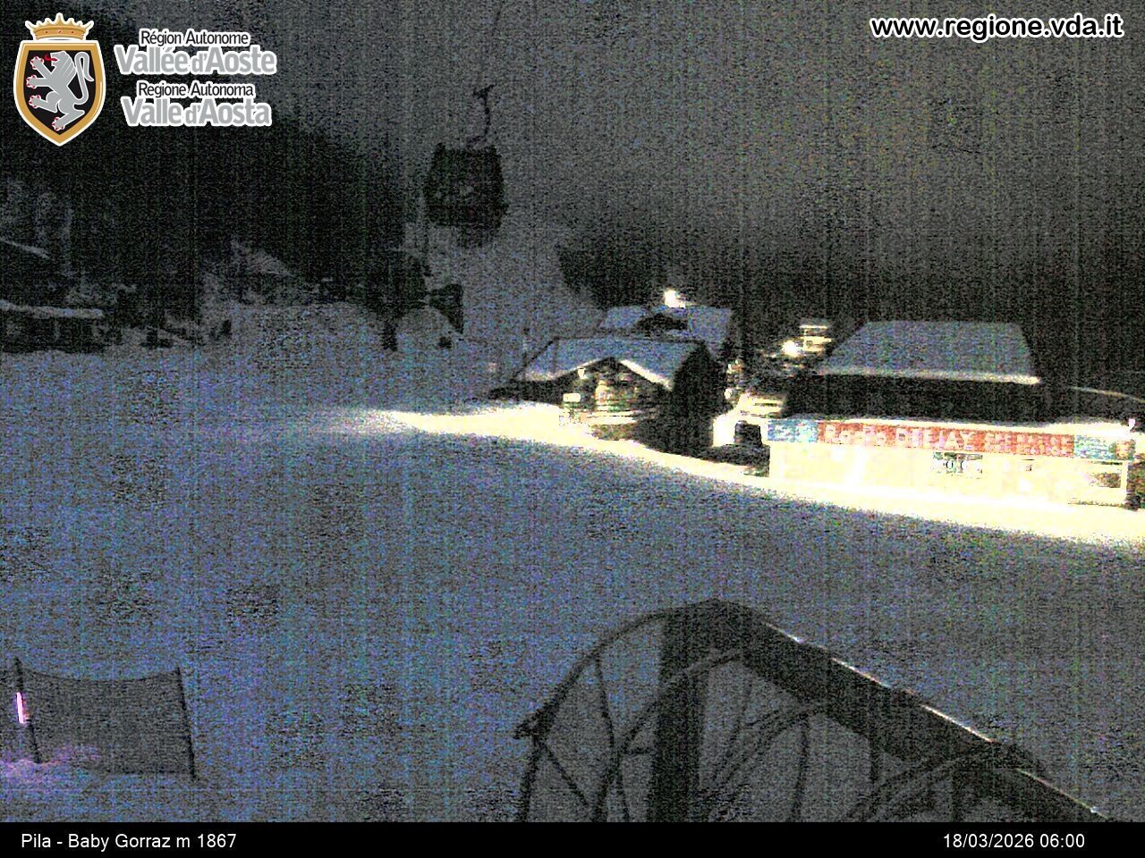 Archived image Webcam mountain station Baby Gorraz, Pila