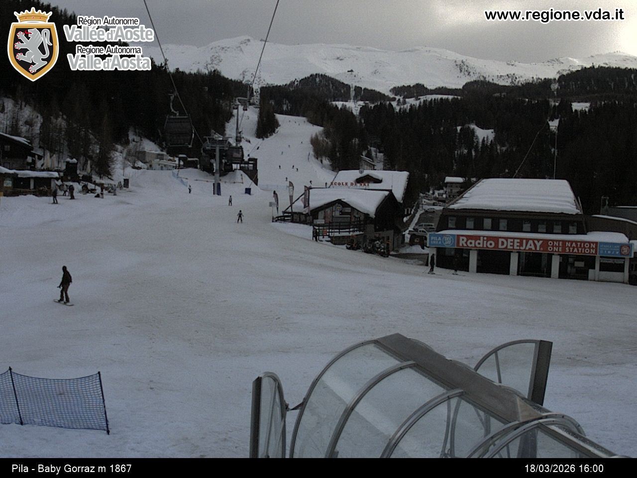 Archived image Webcam mountain station Baby Gorraz, Pila