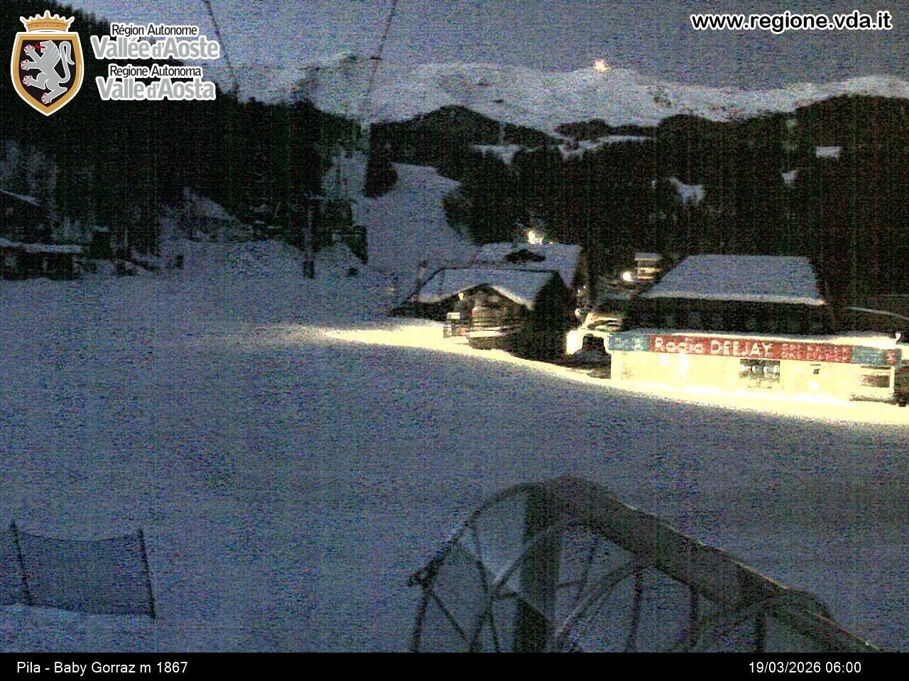 Archiv Foto Webcam Pila, Bergstation Baby Gorraz