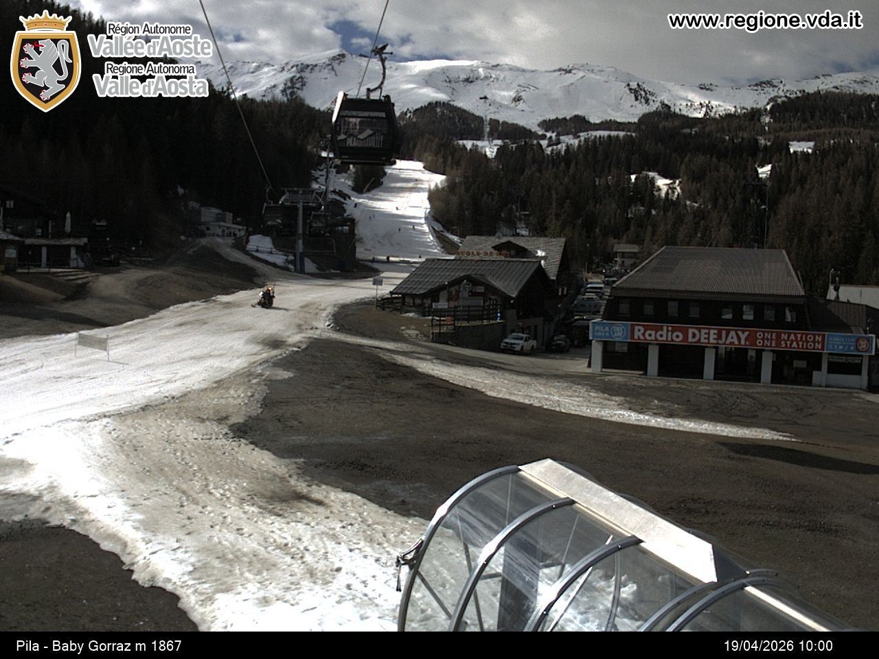 Archiv Foto Webcam Pila, Bergstation Baby Gorraz
