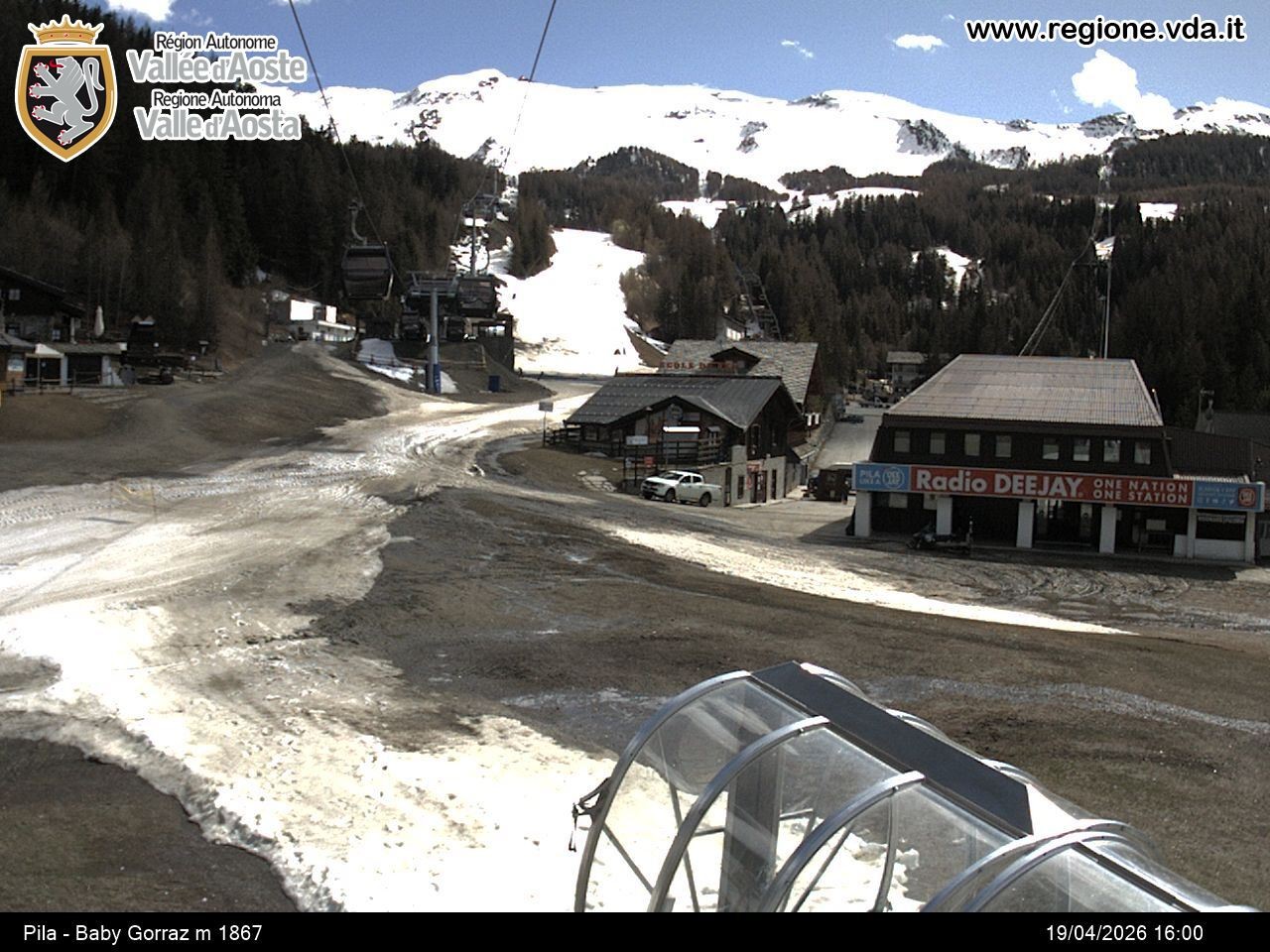Archiv Foto Webcam Pila, Bergstation Baby Gorraz