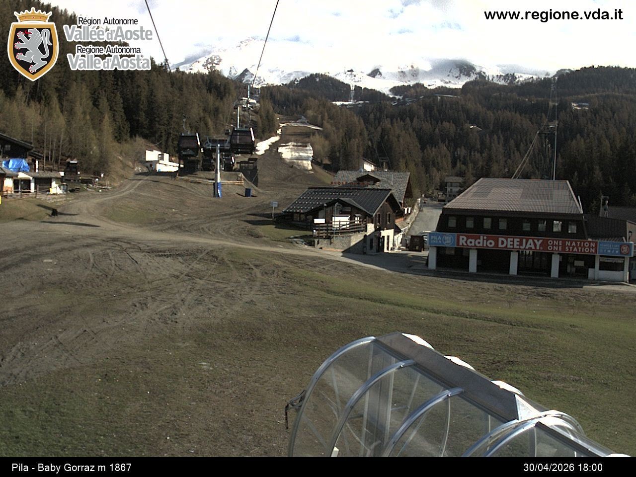 Archived image Webcam mountain station Baby Gorraz, Pila