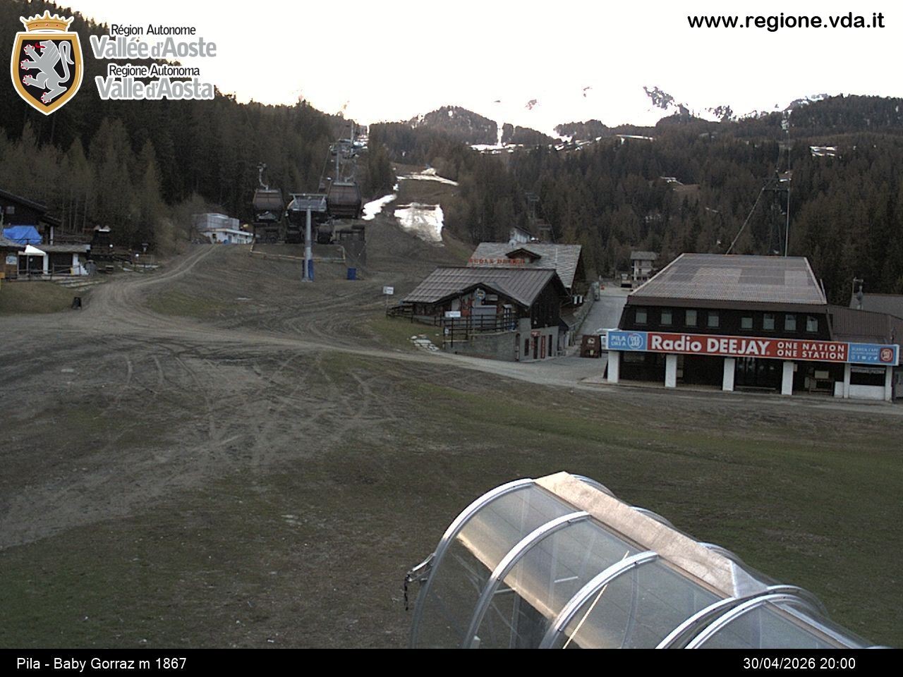 Archived image Webcam mountain station Baby Gorraz, Pila