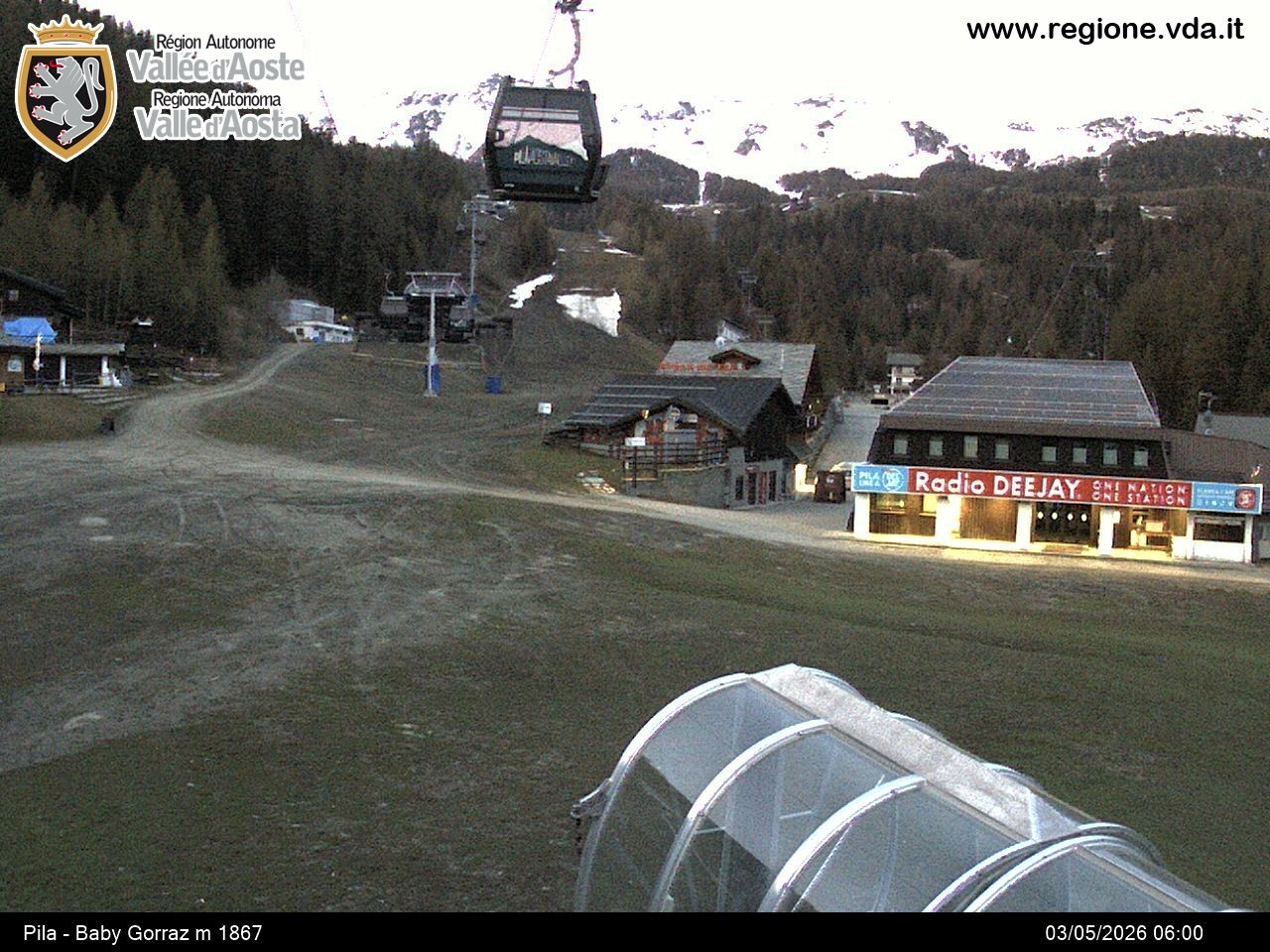Archiv Foto Webcam Pila, Bergstation Baby Gorraz