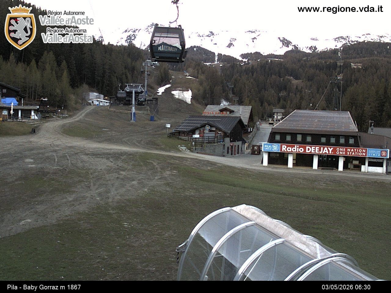 Archiv Foto Webcam Pila, Bergstation Baby Gorraz