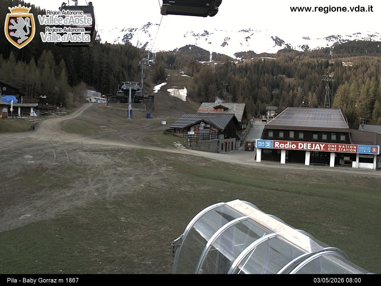 Archiv Foto Webcam Pila, Bergstation Baby Gorraz