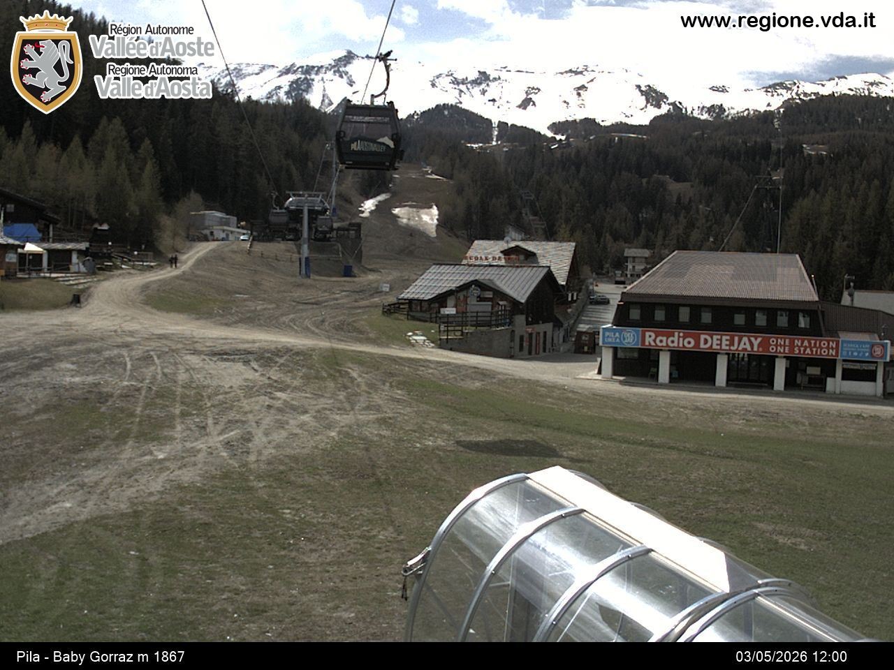 Archiv Foto Webcam Pila, Bergstation Baby Gorraz