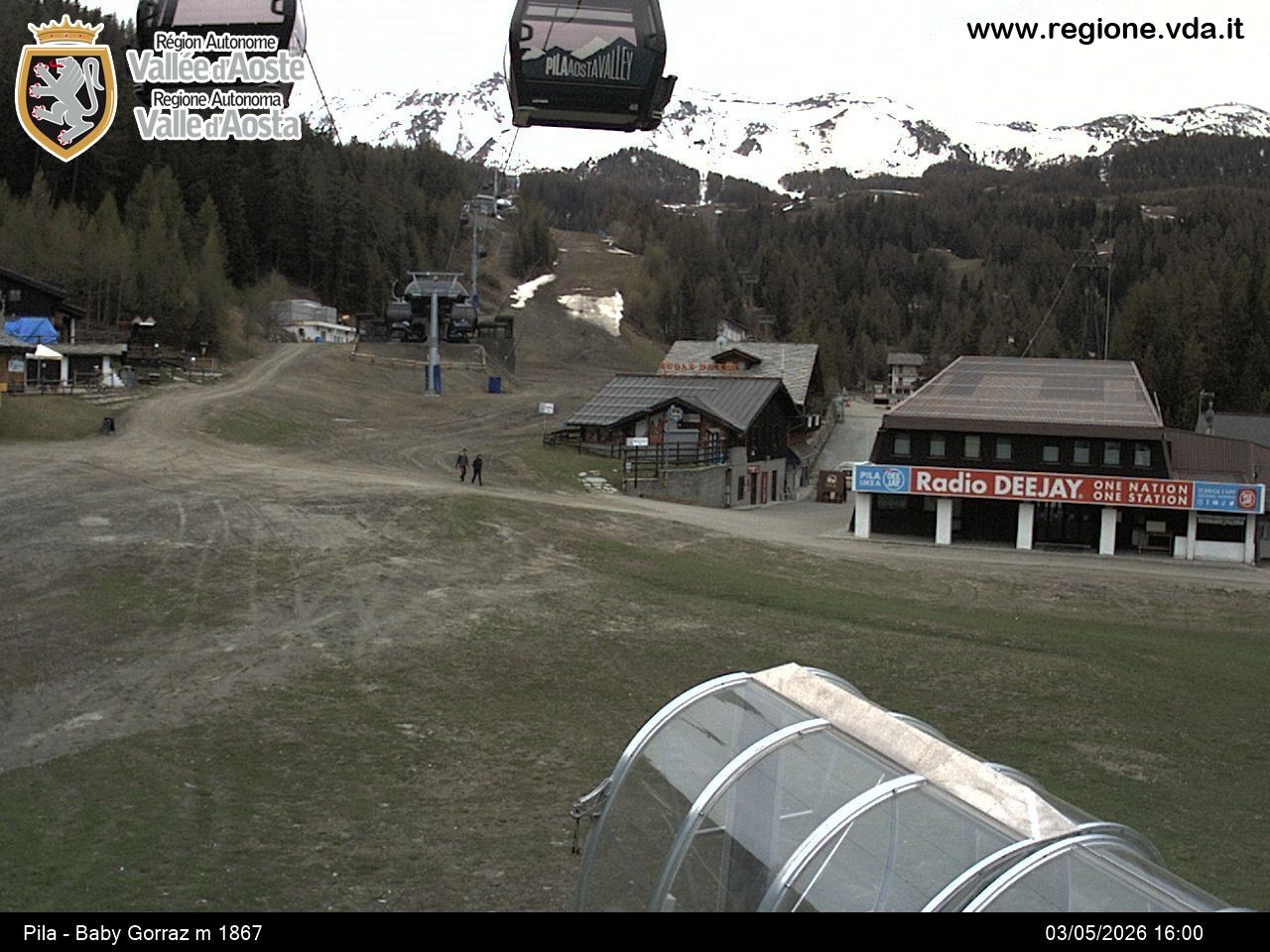 Archiv Foto Webcam Pila, Bergstation Baby Gorraz
