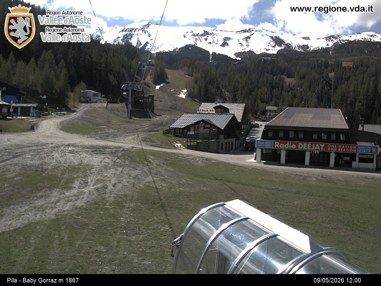 Archiv Foto Webcam Pila, Bergstation Baby Gorraz