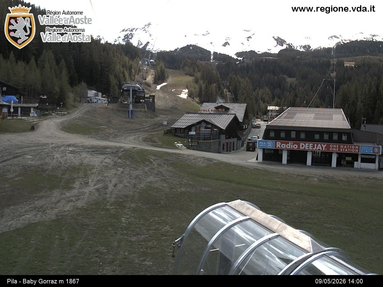 Archiv Foto Webcam Pila, Bergstation Baby Gorraz