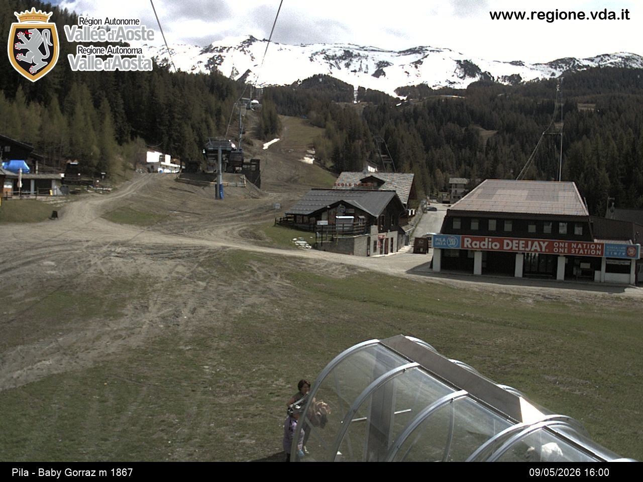 Archiv Foto Webcam Pila, Bergstation Baby Gorraz