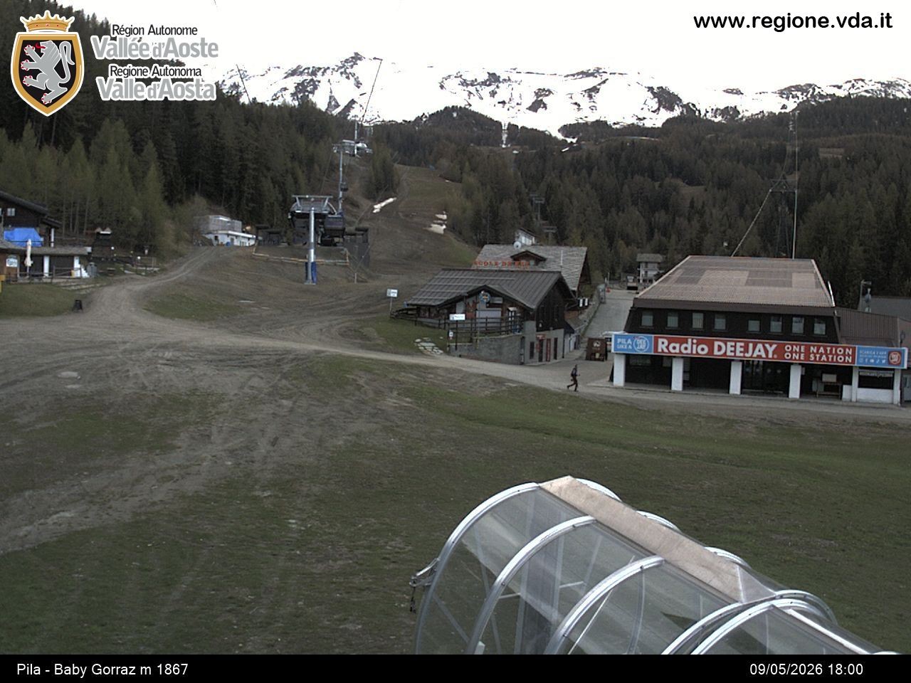 Archiv Foto Webcam Pila, Bergstation Baby Gorraz