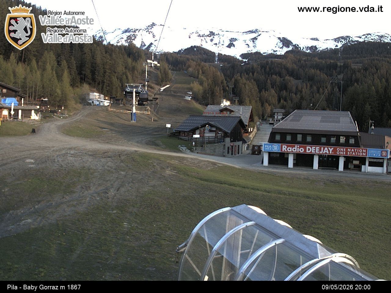 Archiv Foto Webcam Pila, Bergstation Baby Gorraz