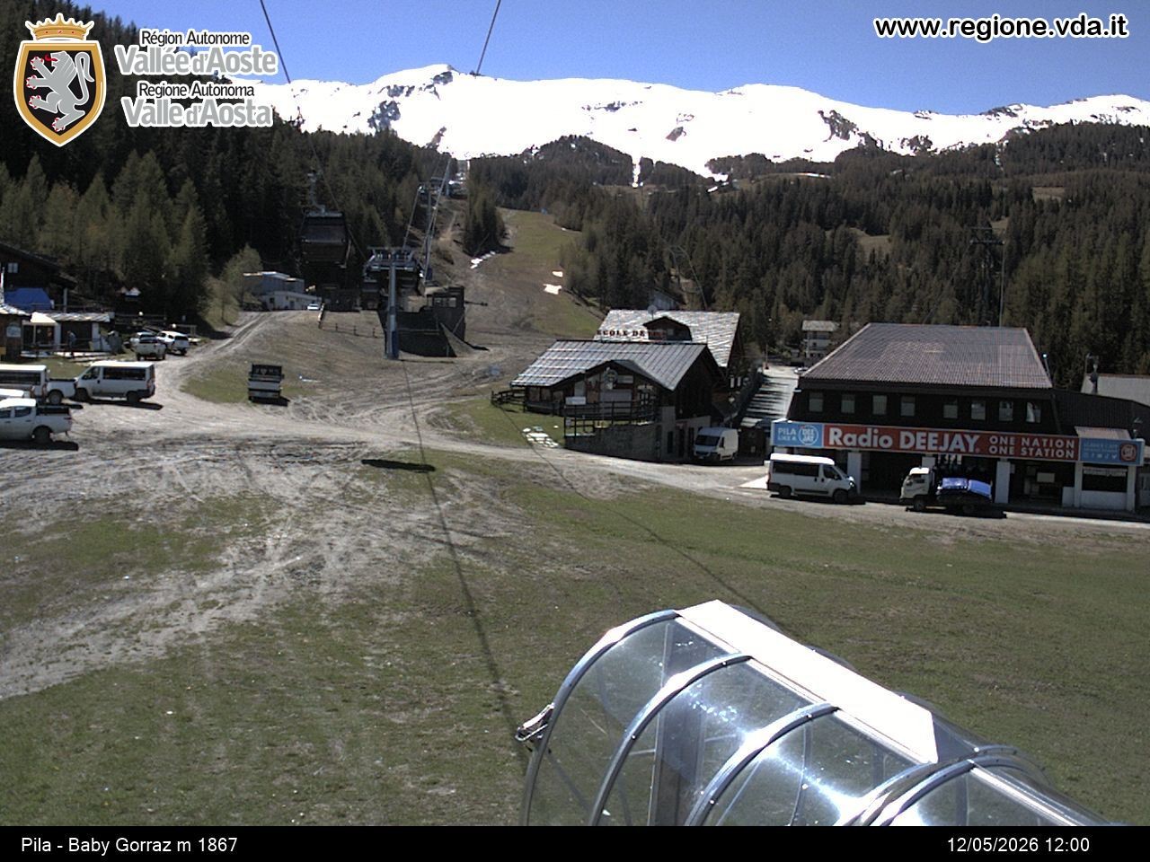 Archiv Foto Webcam Pila, Bergstation Baby Gorraz