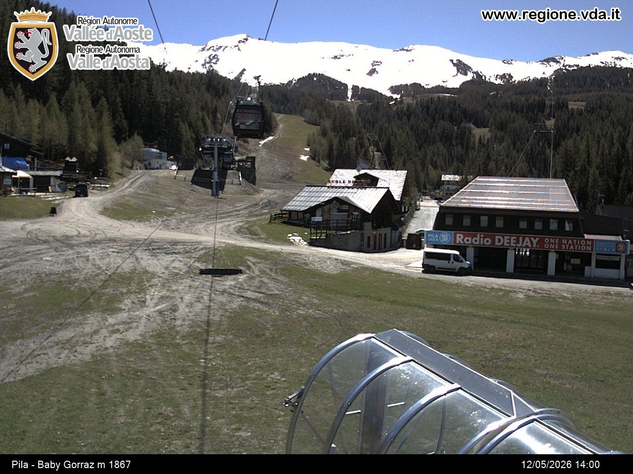 Archiv Foto Webcam Pila, Bergstation Baby Gorraz