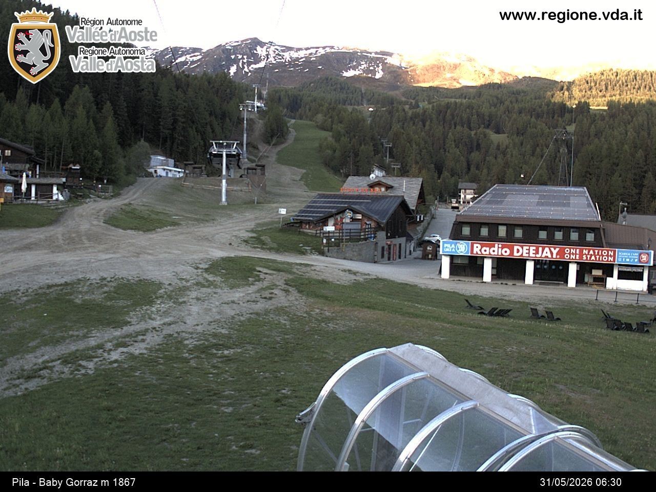 Archived image Webcam mountain station Baby Gorraz, Pila