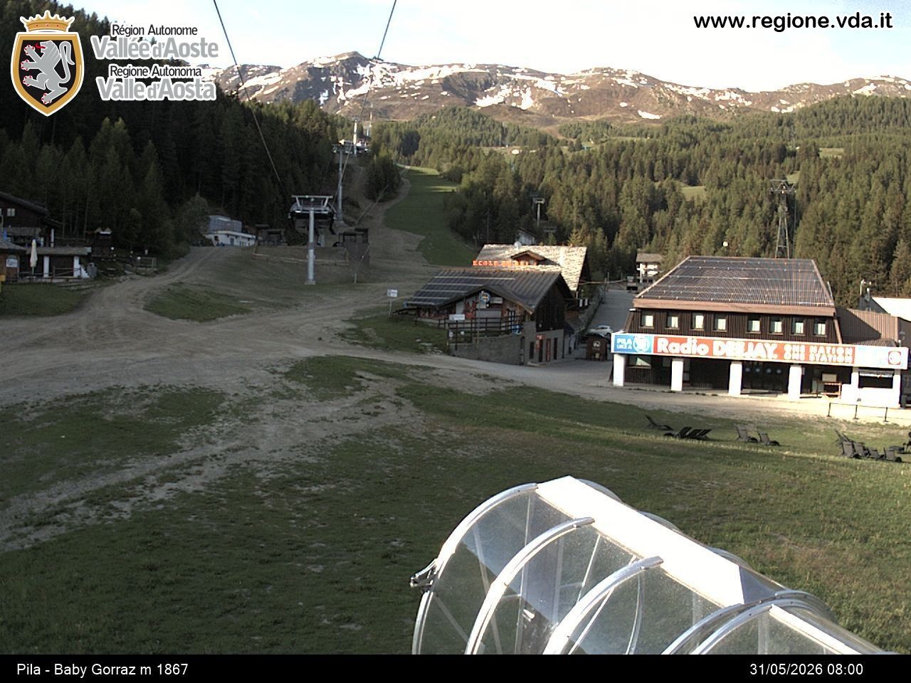 Archived image Webcam mountain station Baby Gorraz, Pila