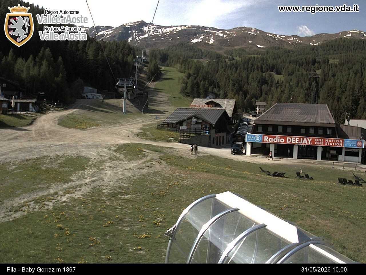Archived image Webcam mountain station Baby Gorraz, Pila