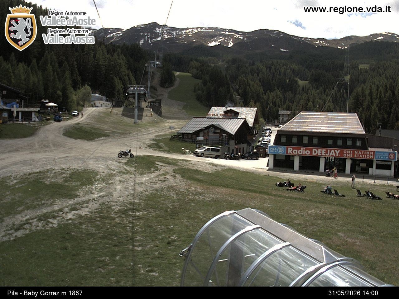Archived image Webcam mountain station Baby Gorraz, Pila
