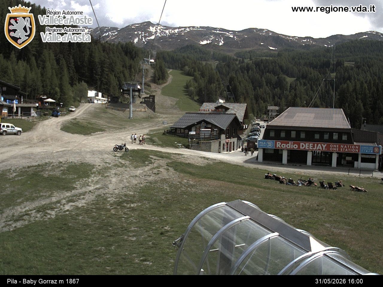 Archived image Webcam mountain station Baby Gorraz, Pila