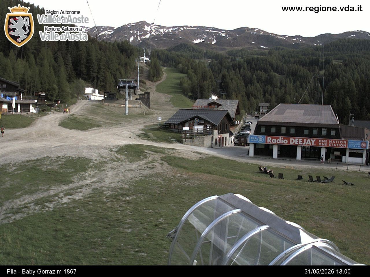 Archived image Webcam mountain station Baby Gorraz, Pila