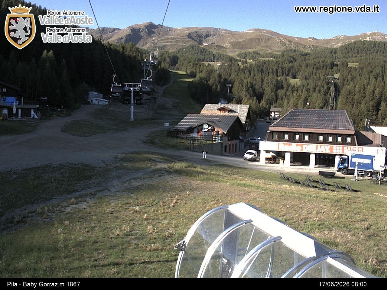 Archiv Foto Webcam Pila, Bergstation Baby Gorraz