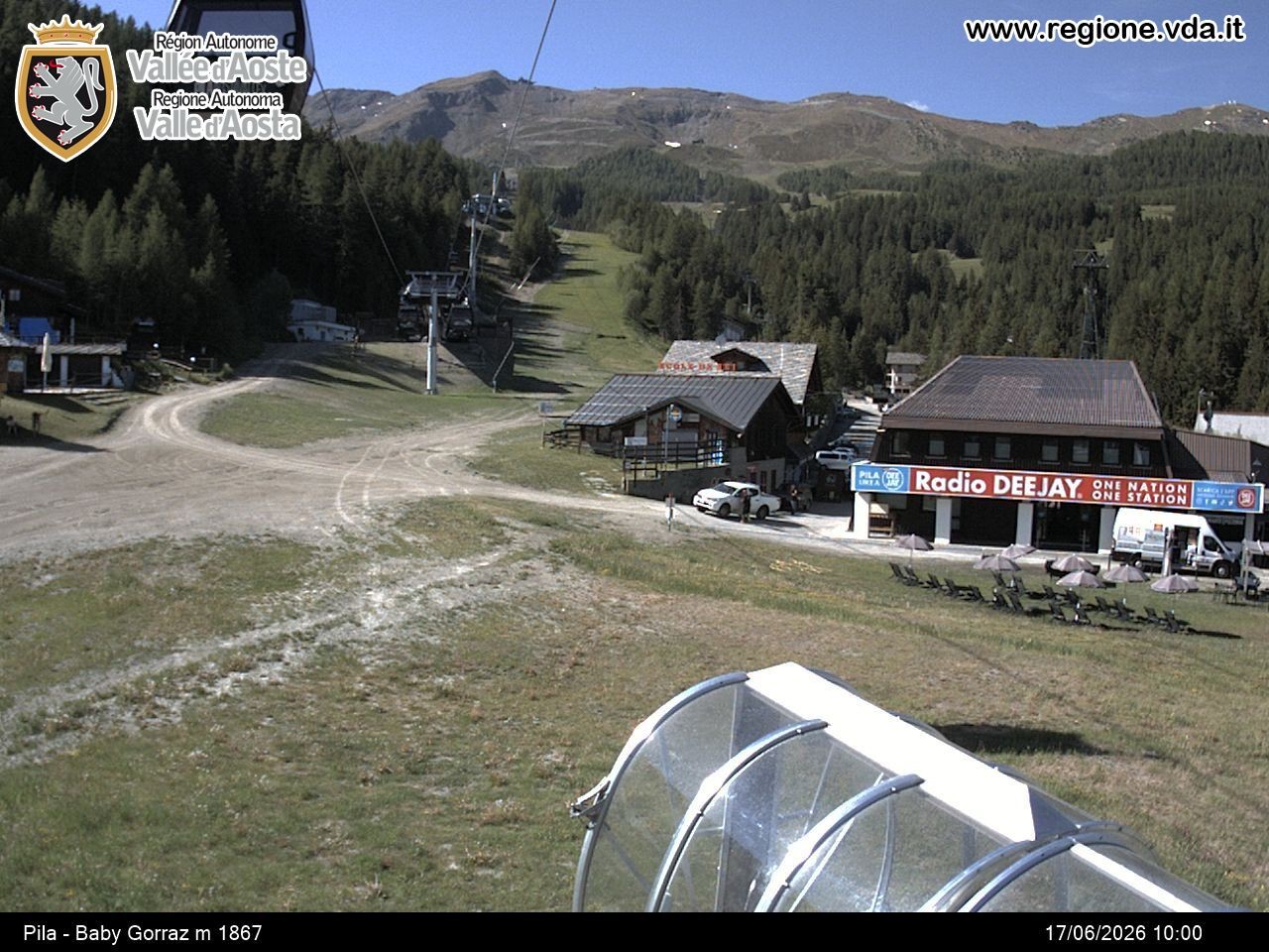 Archiv Foto Webcam Pila, Bergstation Baby Gorraz