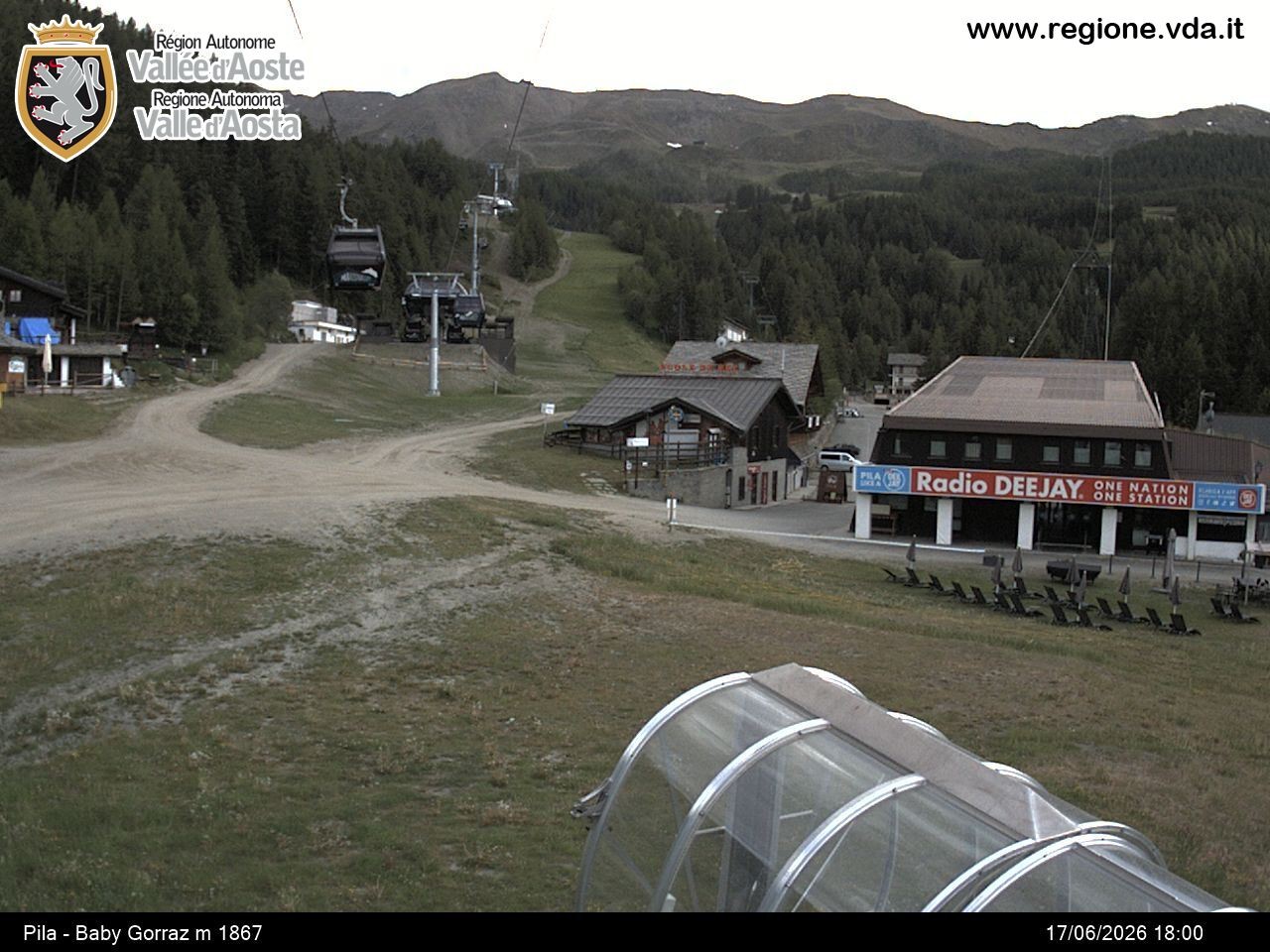 Archiv Foto Webcam Pila, Bergstation Baby Gorraz