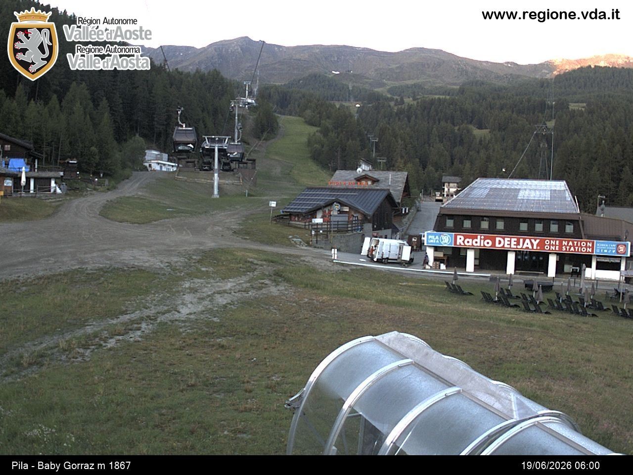 Archiv Foto Webcam Pila, Bergstation Baby Gorraz