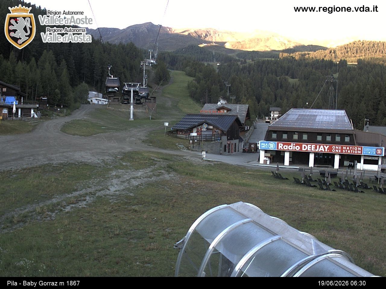 Archiv Foto Webcam Pila, Bergstation Baby Gorraz