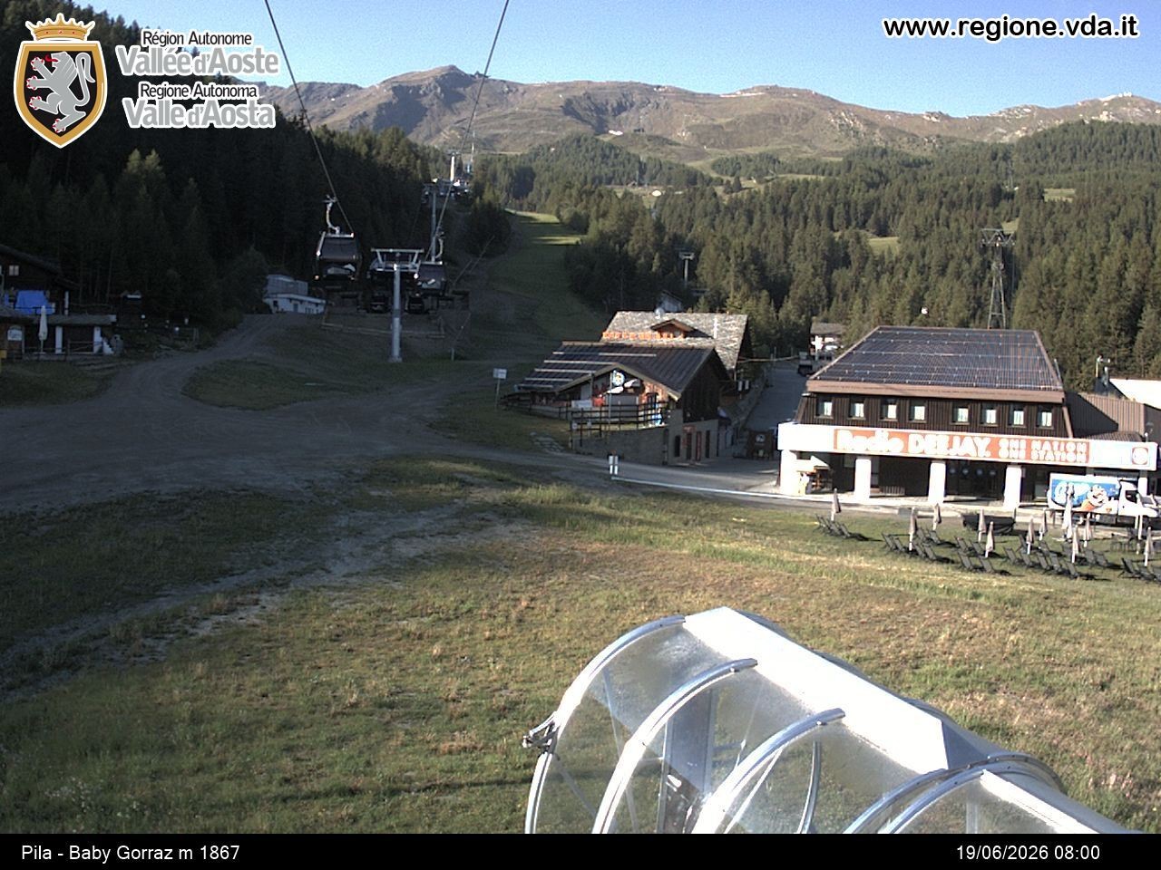 Archiv Foto Webcam Pila, Bergstation Baby Gorraz