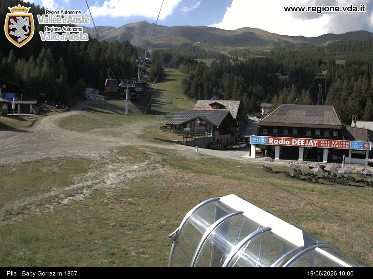 Archiv Foto Webcam Pila, Bergstation Baby Gorraz