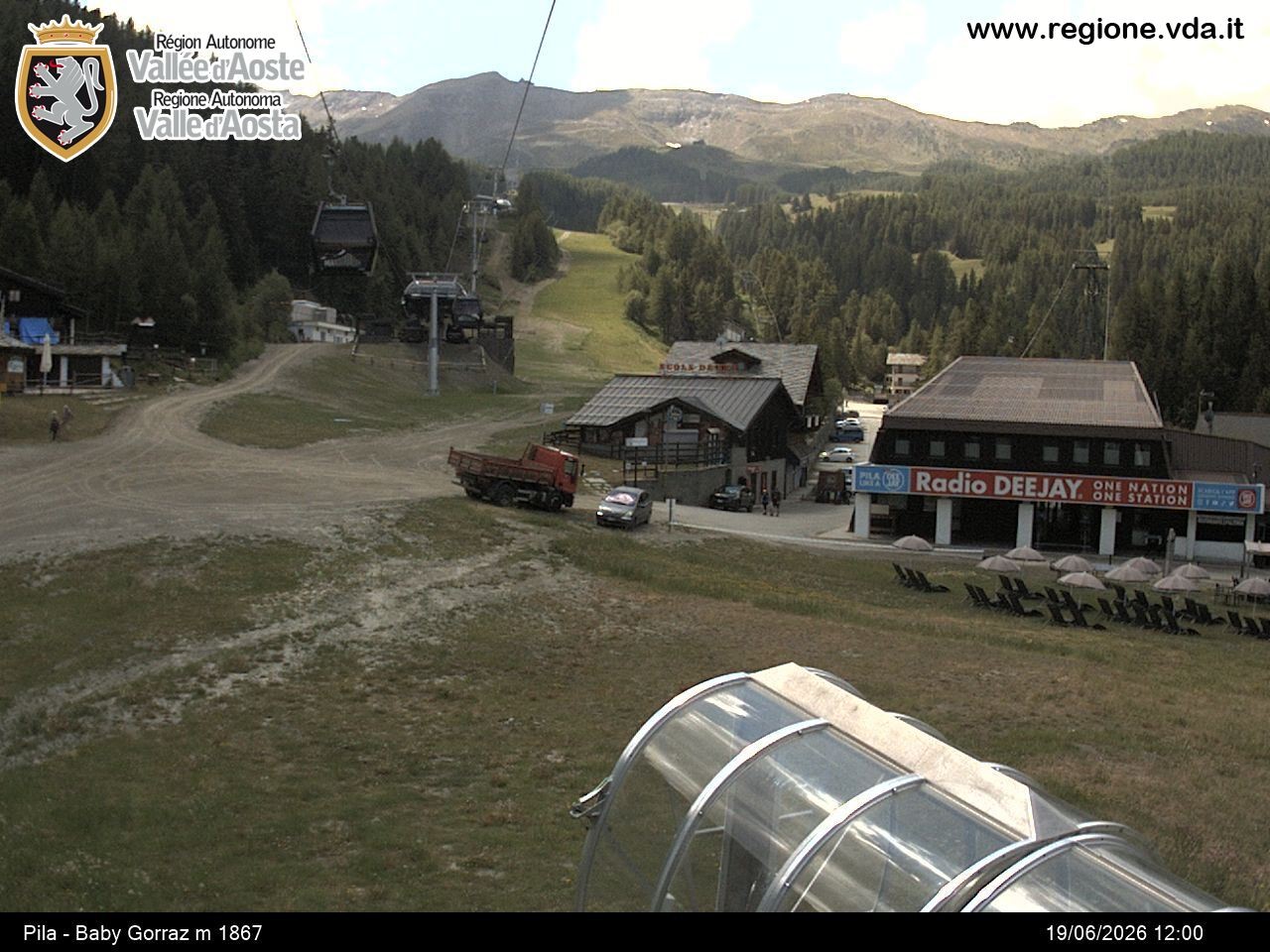 Archiv Foto Webcam Pila, Bergstation Baby Gorraz