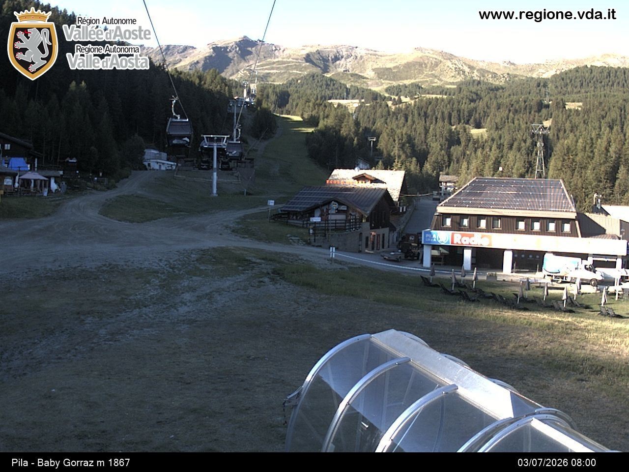 Archiv Foto Webcam Pila, Bergstation Baby Gorraz