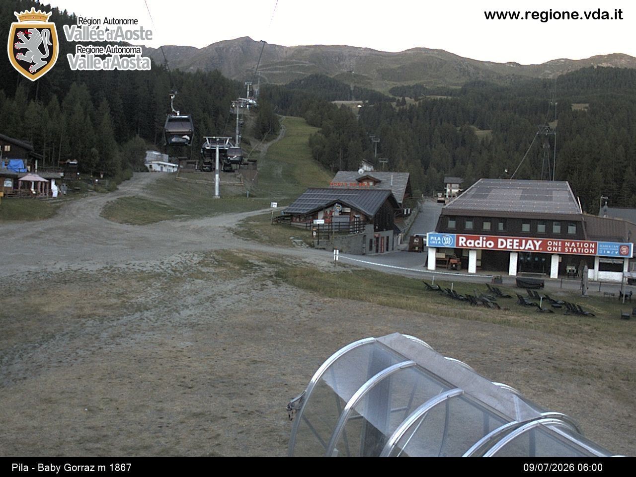 Archiv Foto Webcam Pila, Bergstation Baby Gorraz