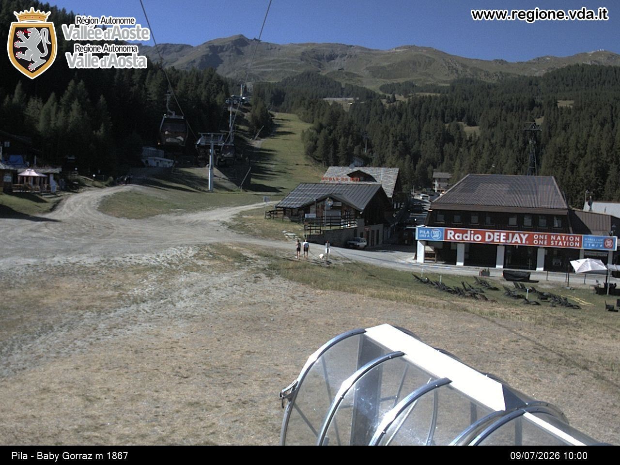 Archiv Foto Webcam Pila, Bergstation Baby Gorraz