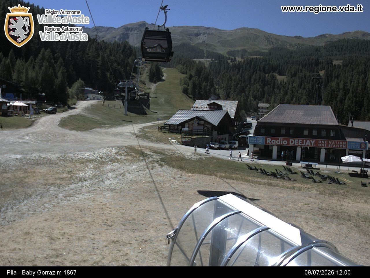 Archiv Foto Webcam Pila, Bergstation Baby Gorraz