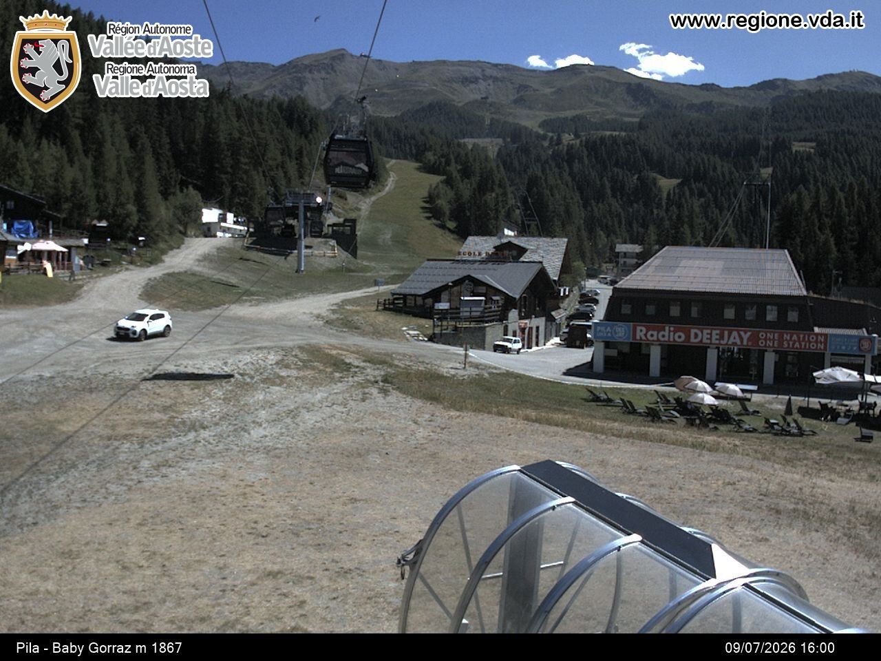 Archiv Foto Webcam Pila, Bergstation Baby Gorraz