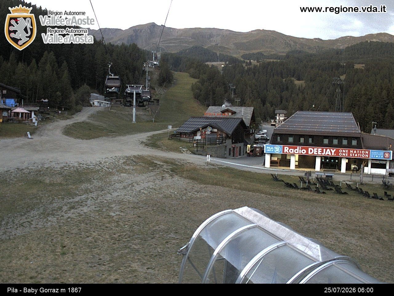 Archived image Webcam mountain station Baby Gorraz, Pila