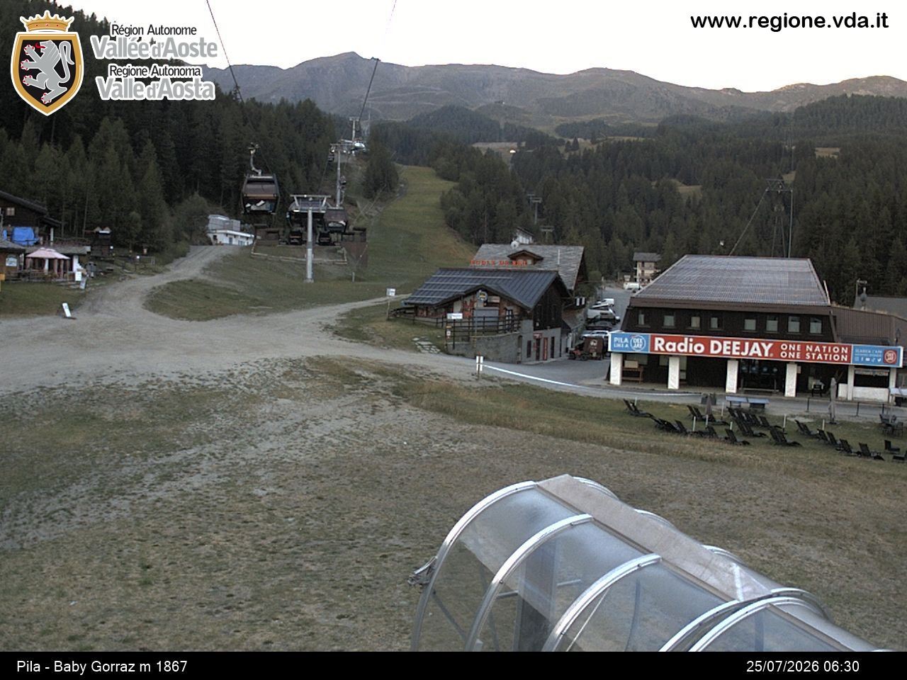 Archived image Webcam mountain station Baby Gorraz, Pila