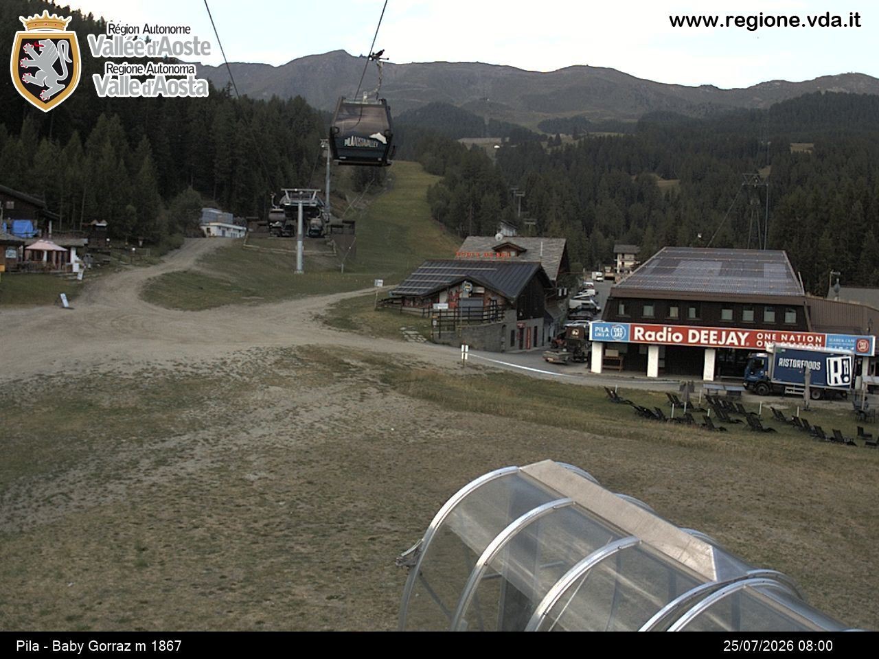 Archived image Webcam mountain station Baby Gorraz, Pila