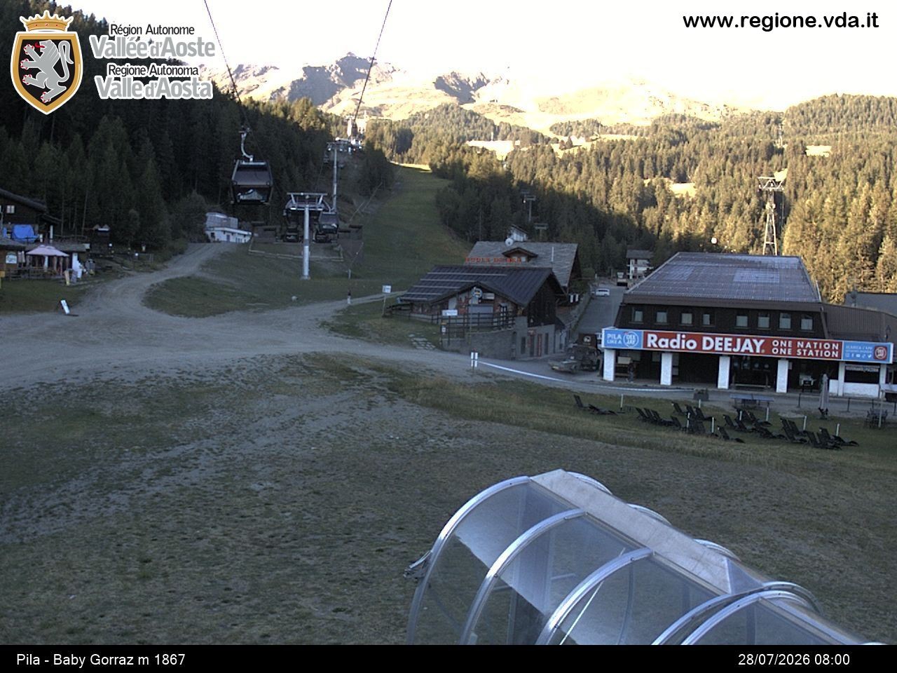 Archiv Foto Webcam Pila, Bergstation Baby Gorraz
