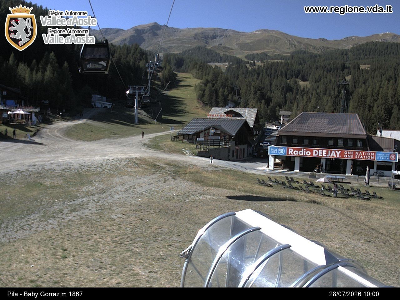 Archiv Foto Webcam Pila, Bergstation Baby Gorraz