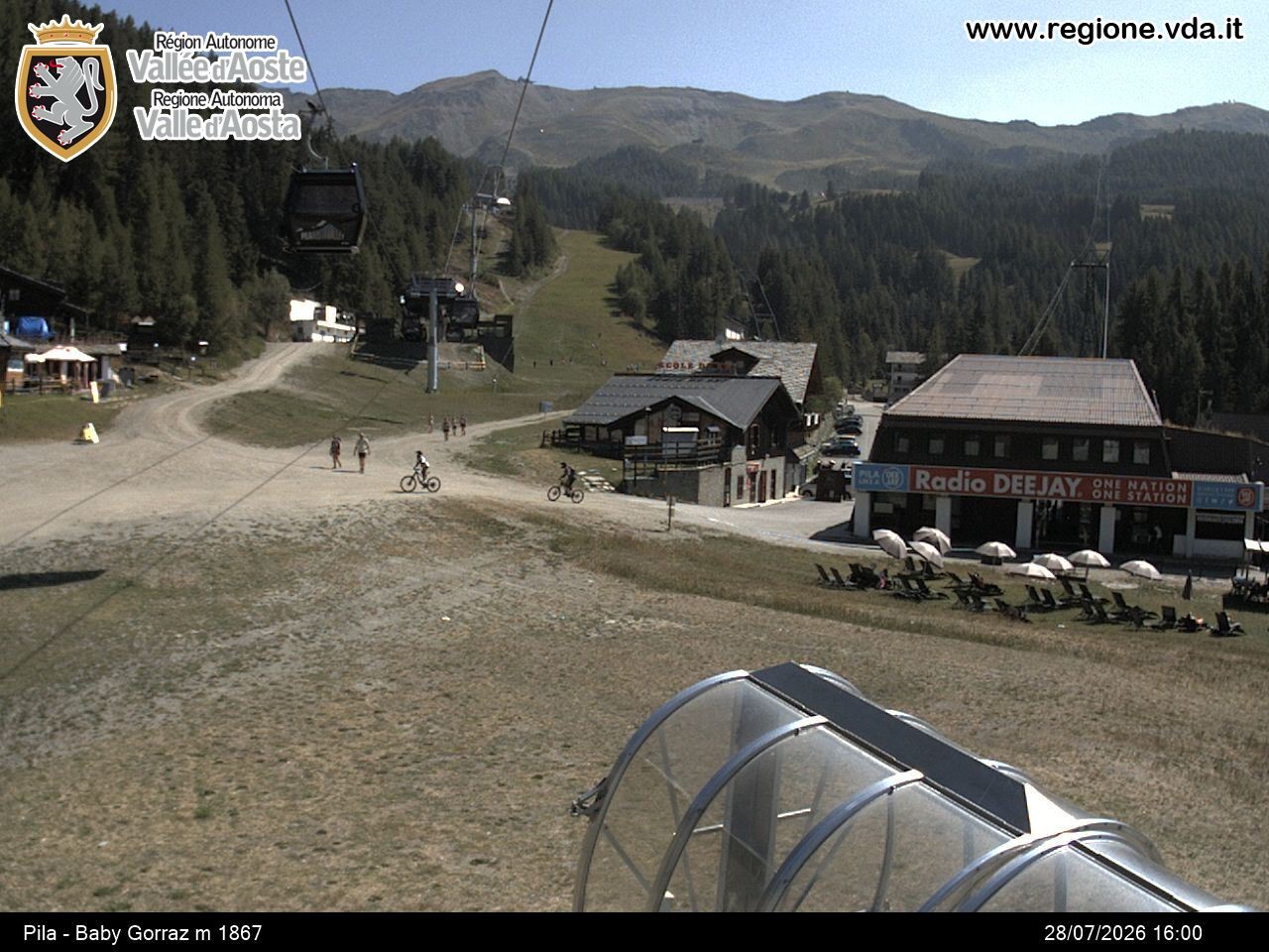 Archiv Foto Webcam Pila, Bergstation Baby Gorraz