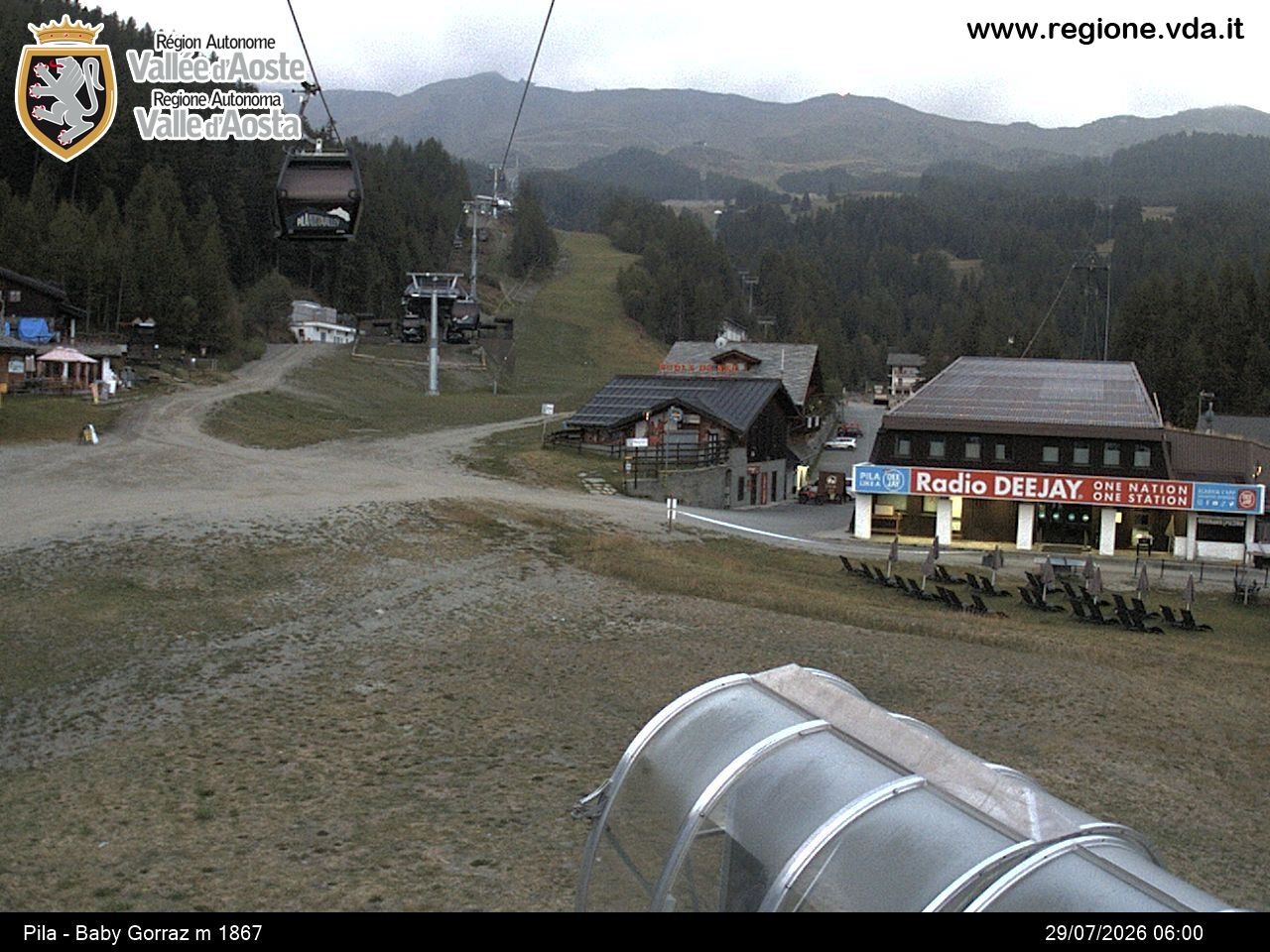 Archived image Webcam mountain station Baby Gorraz, Pila