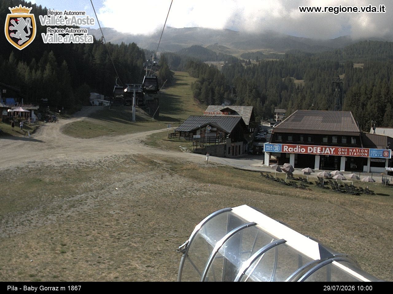 Archived image Webcam mountain station Baby Gorraz, Pila