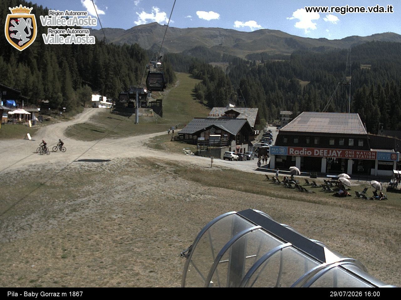 Archived image Webcam mountain station Baby Gorraz, Pila